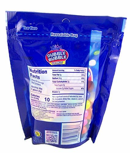 Dubble Bubble Gum Balls Machine Size Refills, 7 Ounce