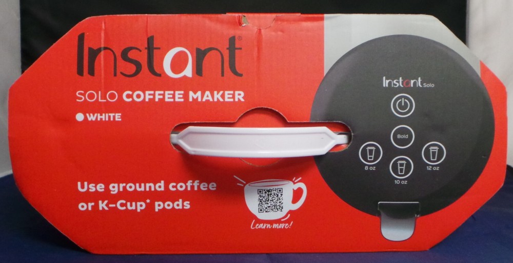 Instant Pot K-Cup Pod Single Serve Coffee Maker with Reusable Pod & Bold Setting
