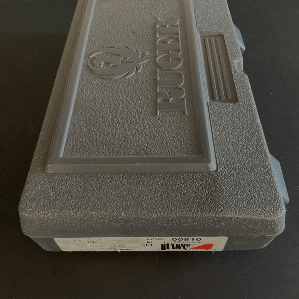 Ruger New Model Blackhawk/Super Blackhawk Case with Manual