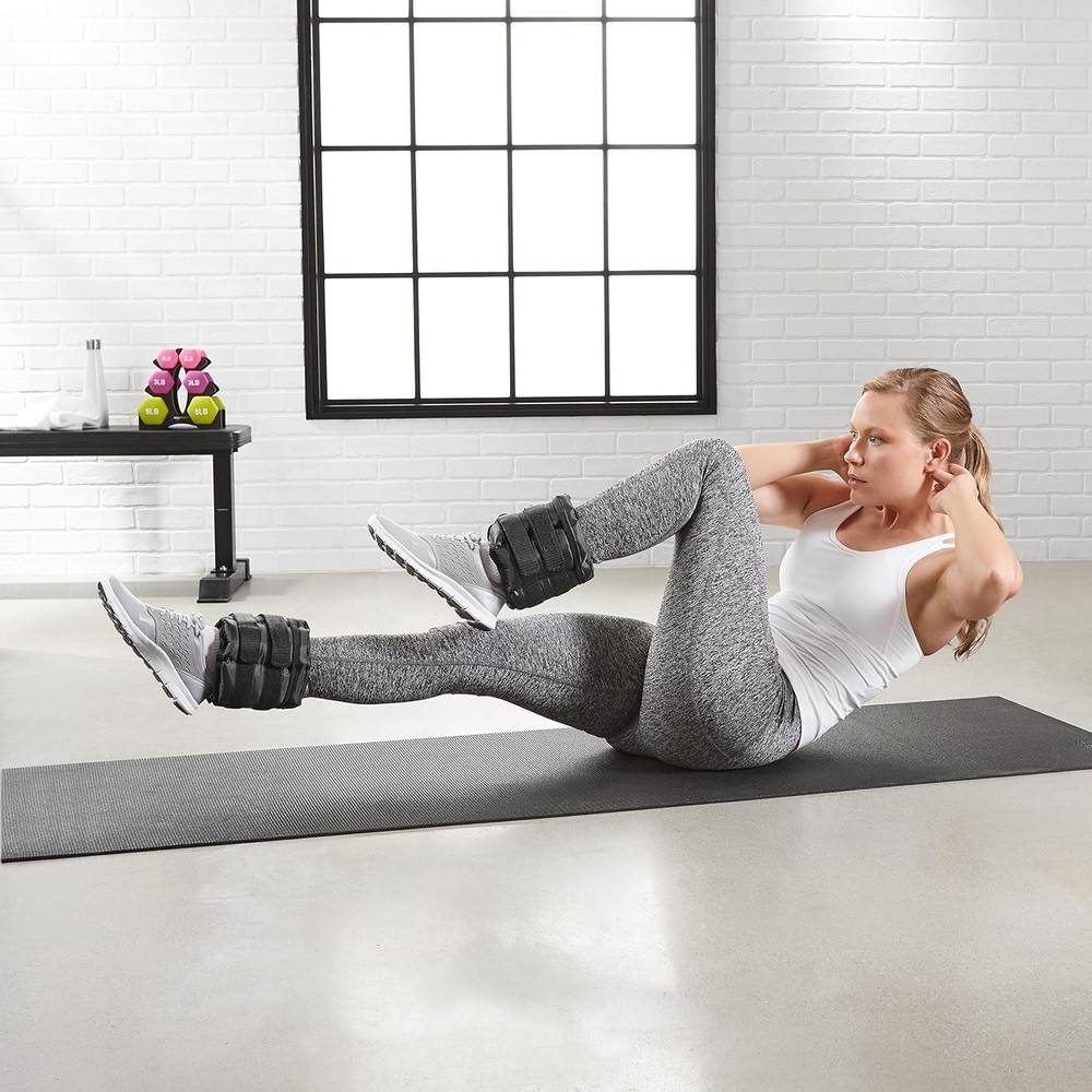 Basics Adjustable Ankle Weights
