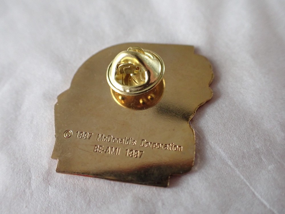 McDonalds Racing Team Cory McClenathan Enamel Lapel Pin Nice