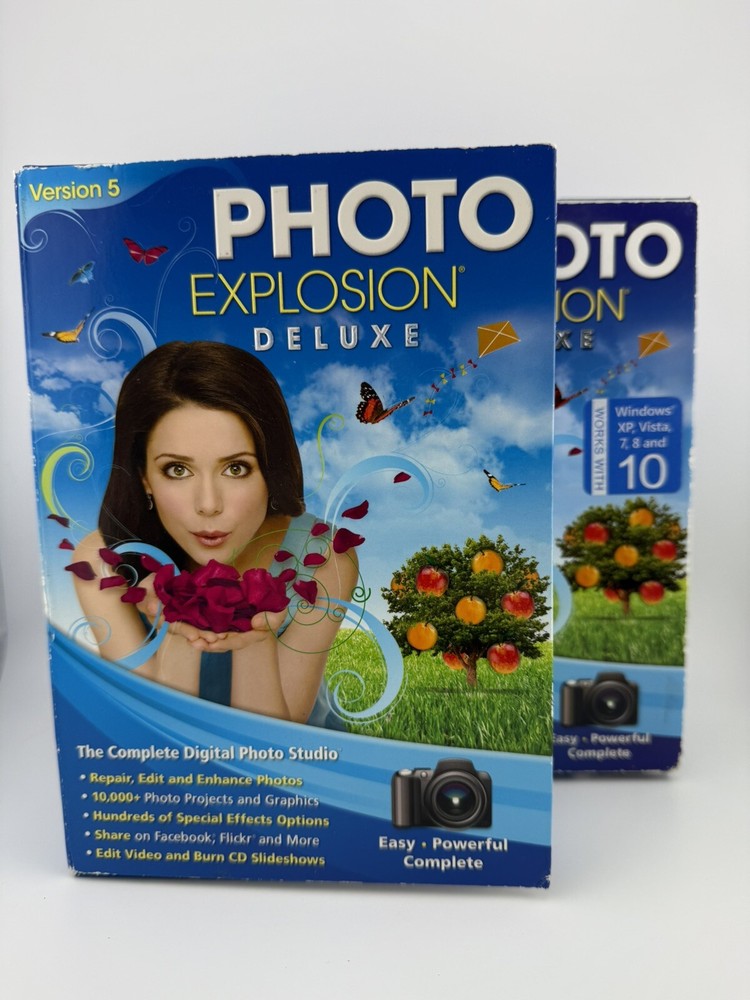 Photo Explosion Deluxe Complete Digital Photo Studio