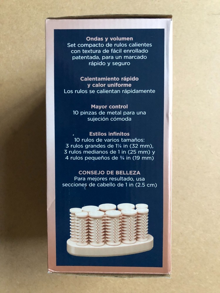 Conair Travel 10 Assorted Hot Roller Set V35761