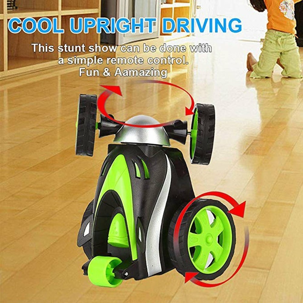 Wireless Remote Control Flip Wheels Toy Car