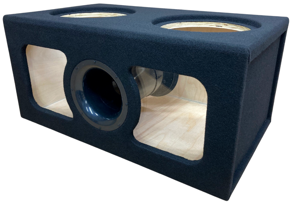 Custom Ported Sub Box Enclosure for 2 12" Image Dynamics IDMAX IDMAX12V4 Subs