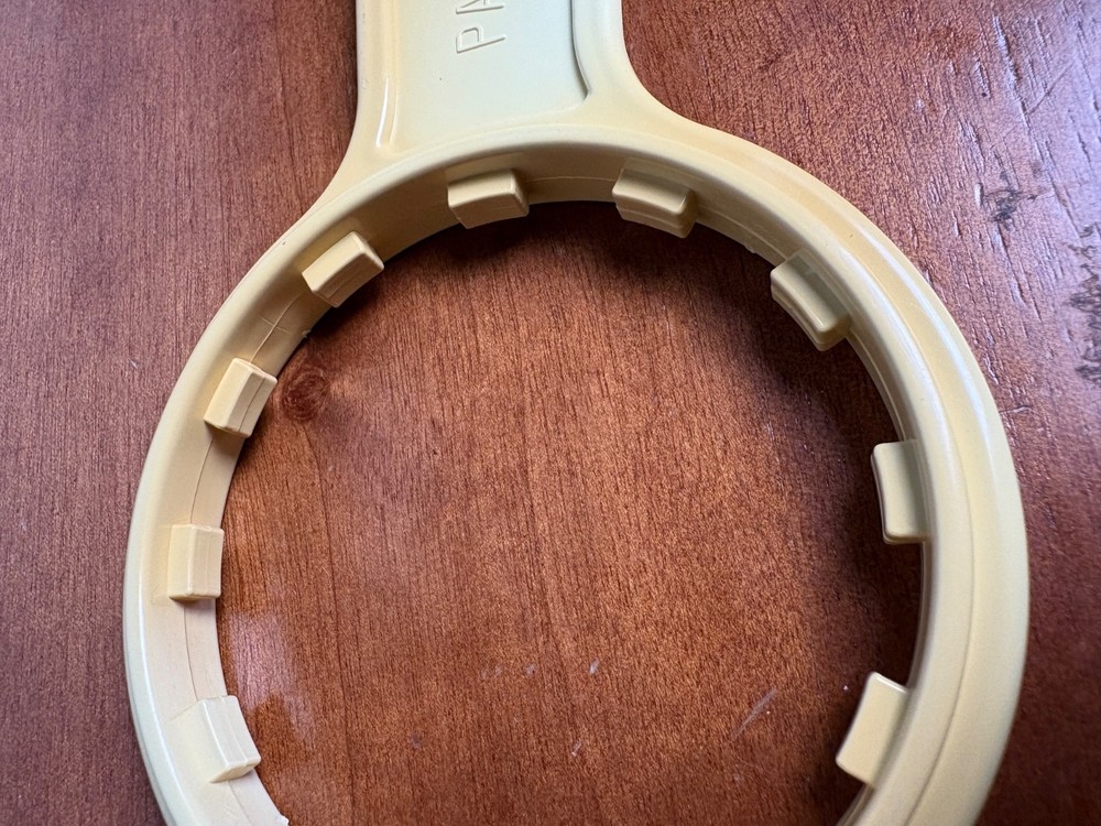 Popeil Automatic Pasta Maker P400 Replacement Pasta Wrench Tool - Almond