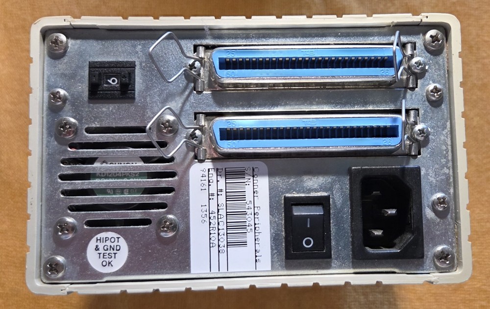 Conner MS4000DAT /DDS External SCSI DAT Tape Storage Drive