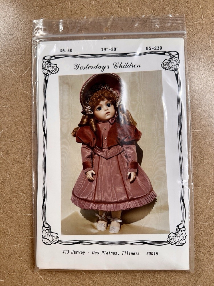 YESTERDAY’S CHILDREN CLOTHING PATTERNS