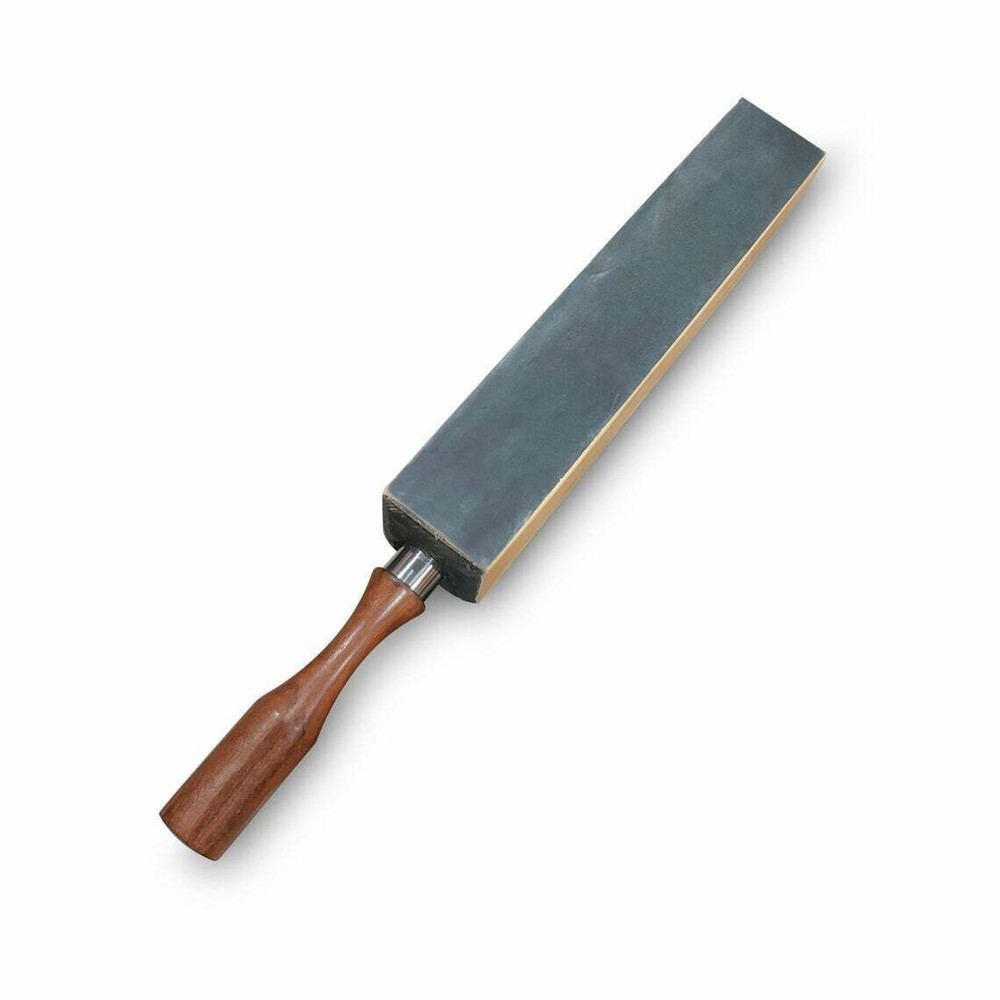 Paddle Leather Strop Straight Razor Classic Sharpening Edge 4 Sided Wood Handle