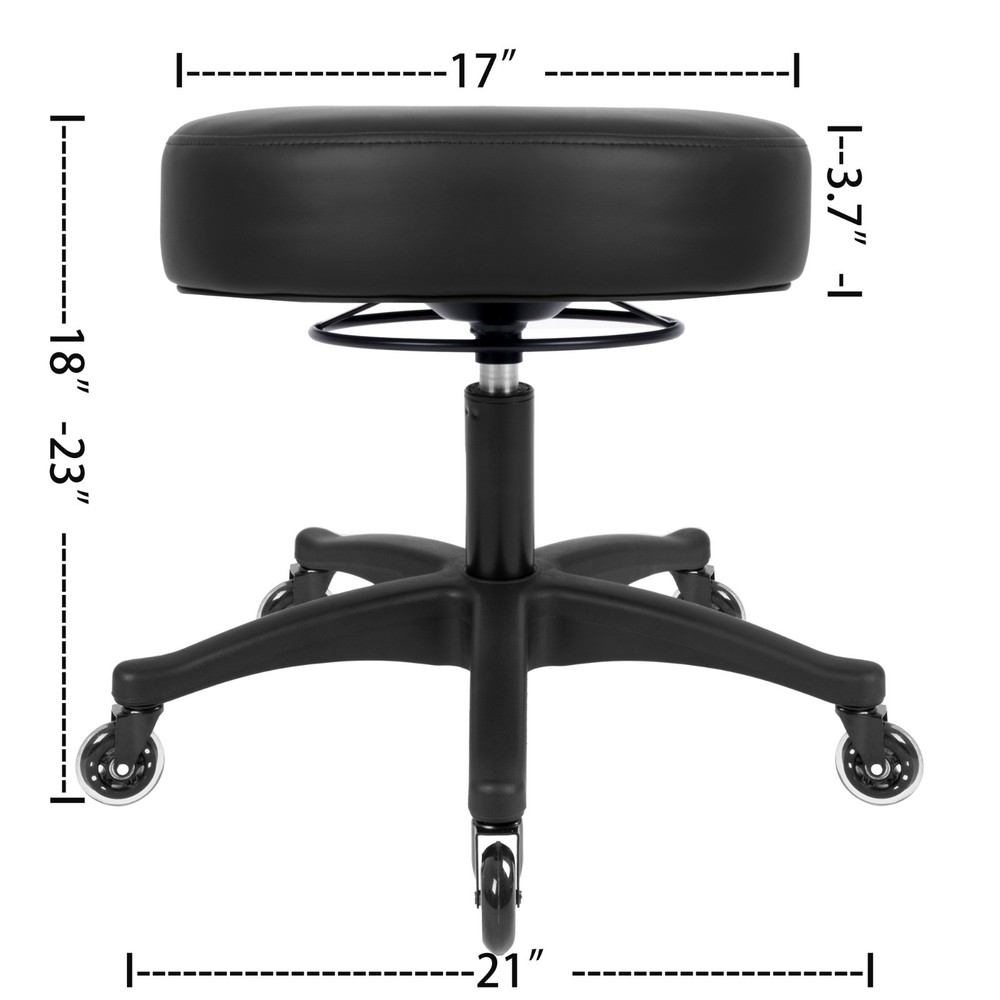 Take Ur Seat® All-Purpose Stools (Blade Wheels 17"Black)
