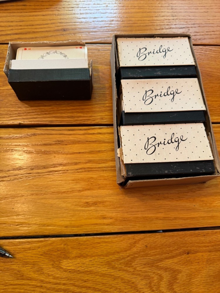 WWII GERMAN ORIGINAL PLAYING CARDS BRIDGE SETS