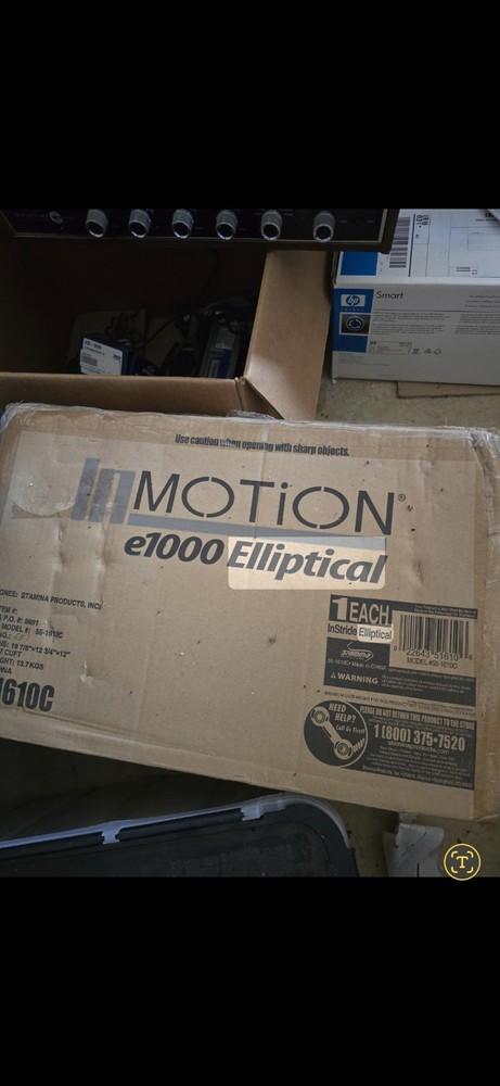 NEW Stamina InMotion E-1000 ExerciseCenter Drive Elliptical Trainer NIB