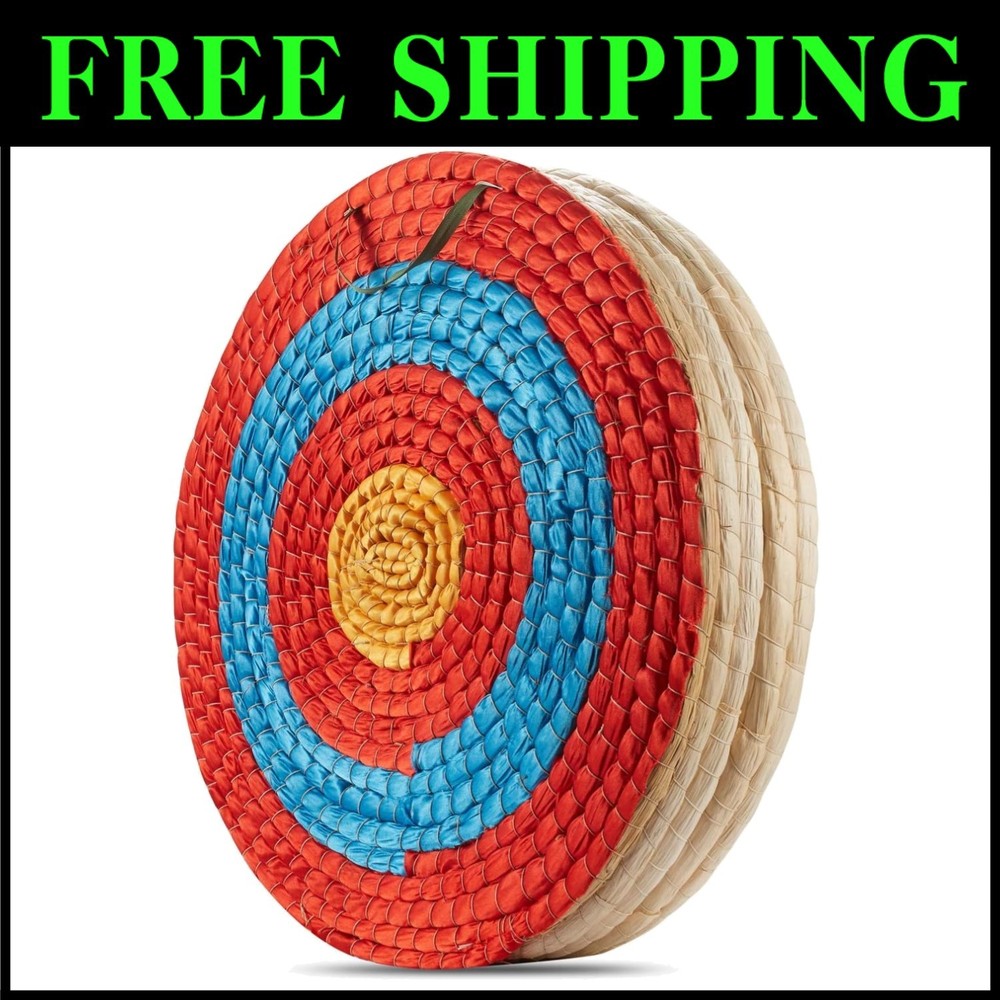 Farm-Made Straw Target, 20" X 20", Environmentally Friendly