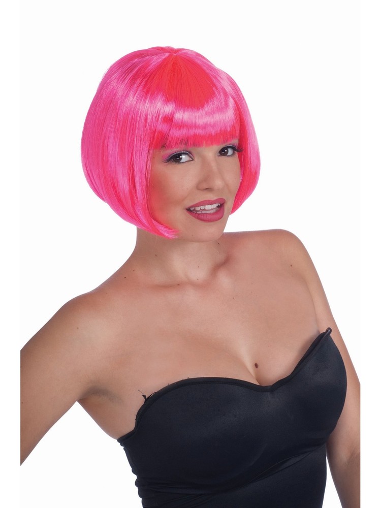 Rubie's - Wig-Neon Bob-Pink