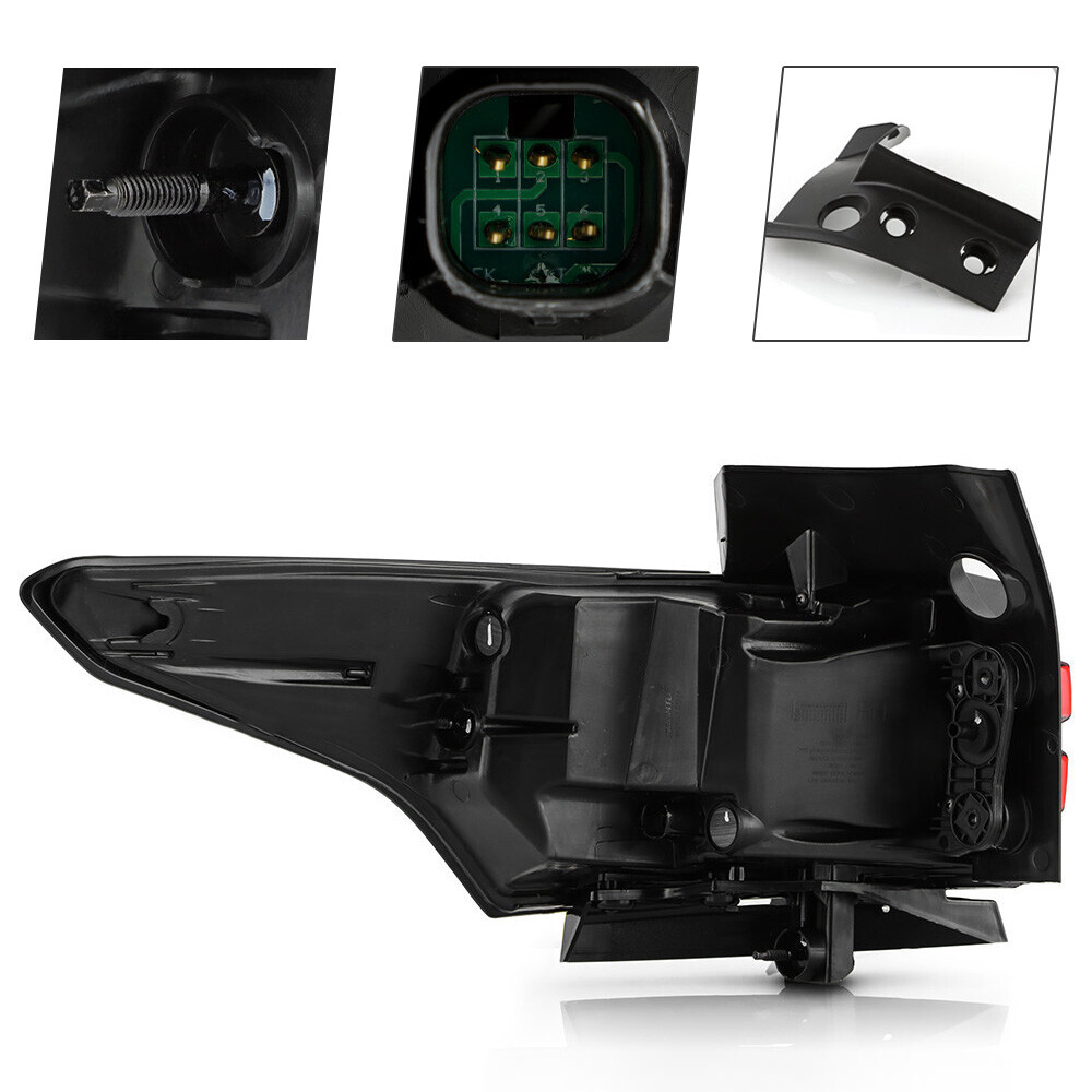 LED Tail Light w/Bulb For 2022-2024 Chevy Traverse Passenger Side Brake Outer