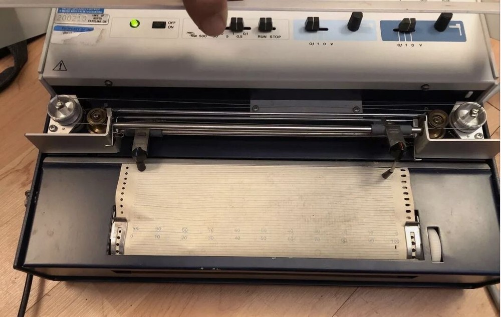 LKB Bromma 2210 2-Channel Chart Recorder Linear Tested!