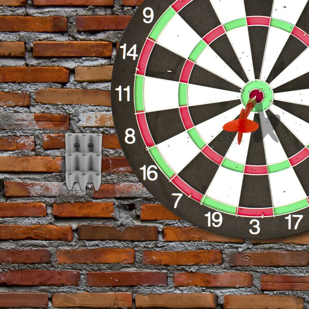 Dart Storage Rack Wall Mount Plastic Holder Holders Display Organizer