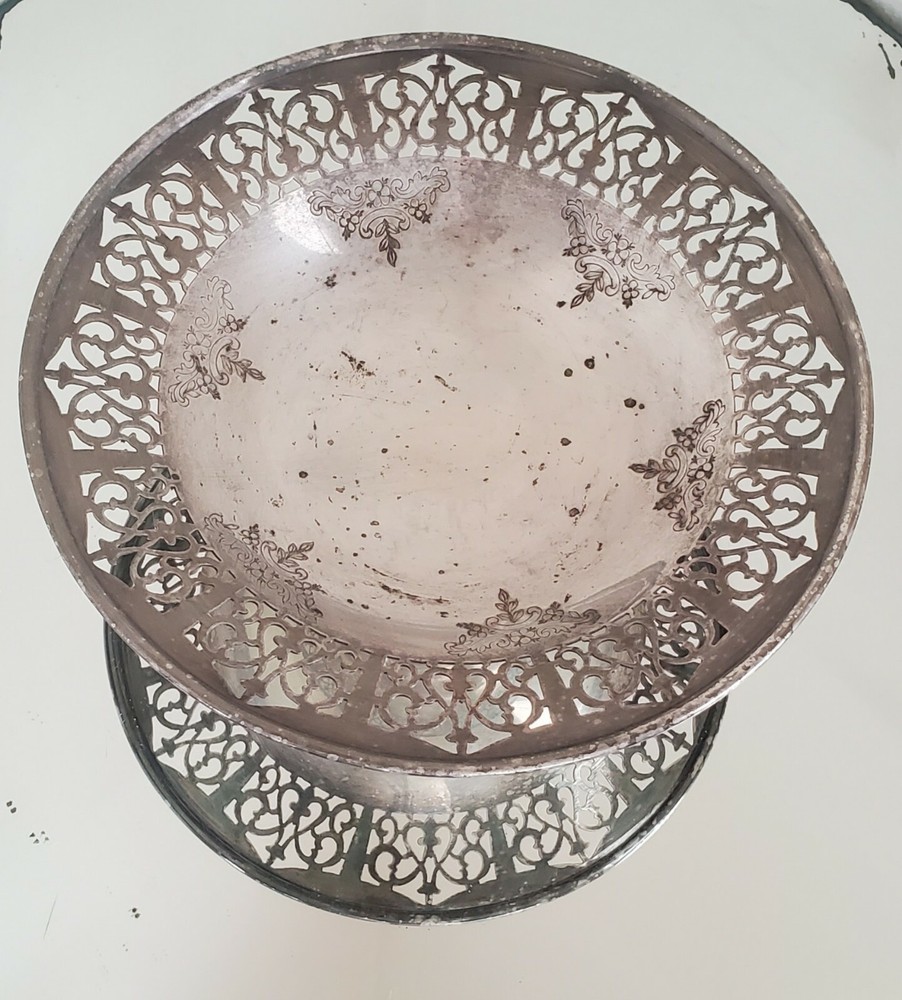 Birks Antique EPNS Silver-plated Nut or Candy dish