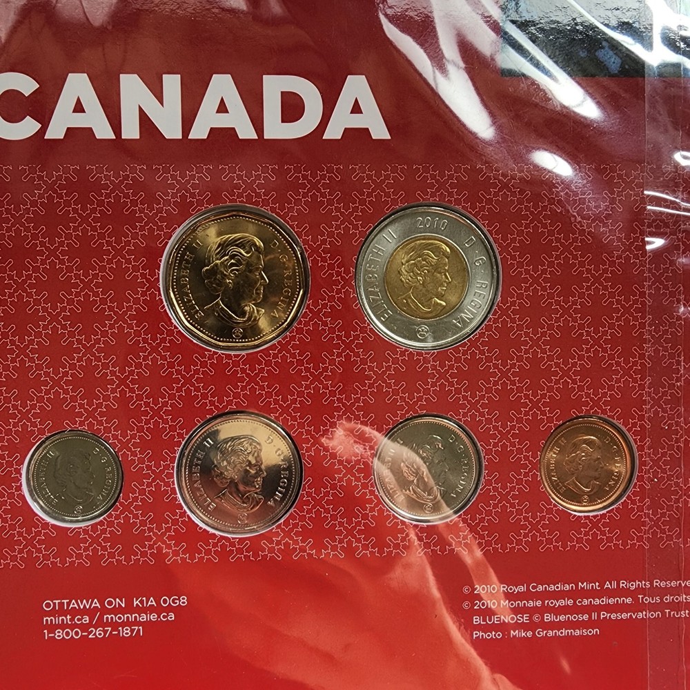 2010 Canadian Mint Collector's Card