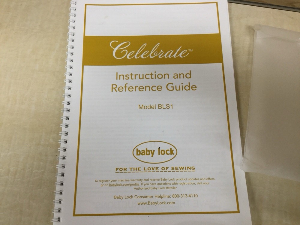 Baby Lock Celebrate Air-Threading Serger Machine BLS1