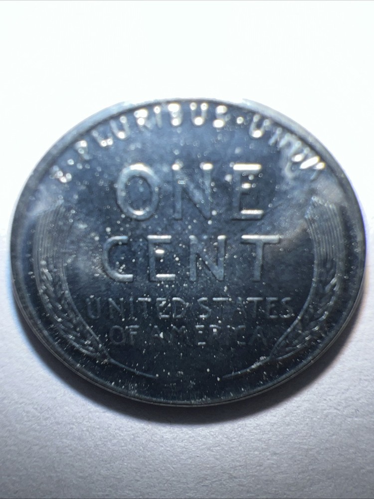 1943 D Steel Wheat Cent Very Fine