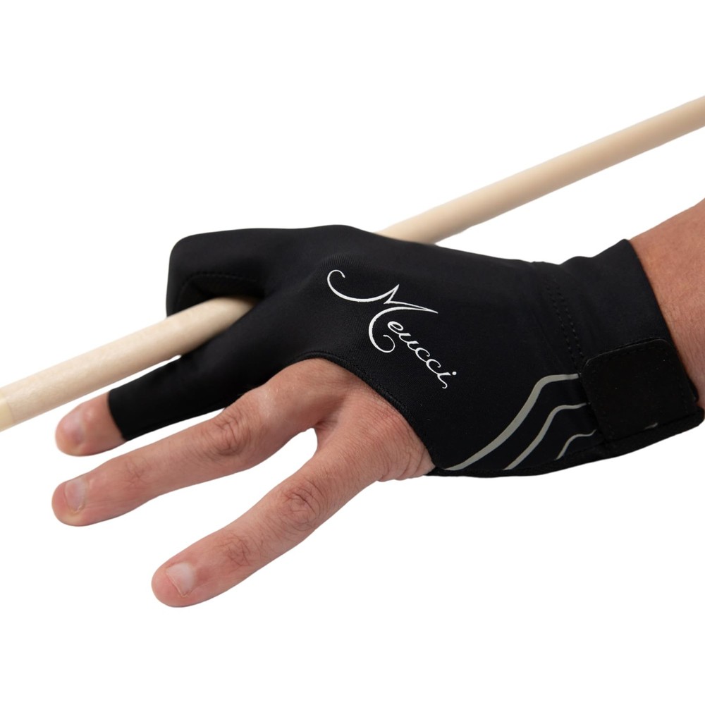 Elite Stroke Billiard Glove – Black – Left Hand – Large