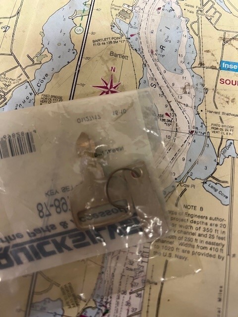 Quicksilver #87-897716462 Ignition Key.