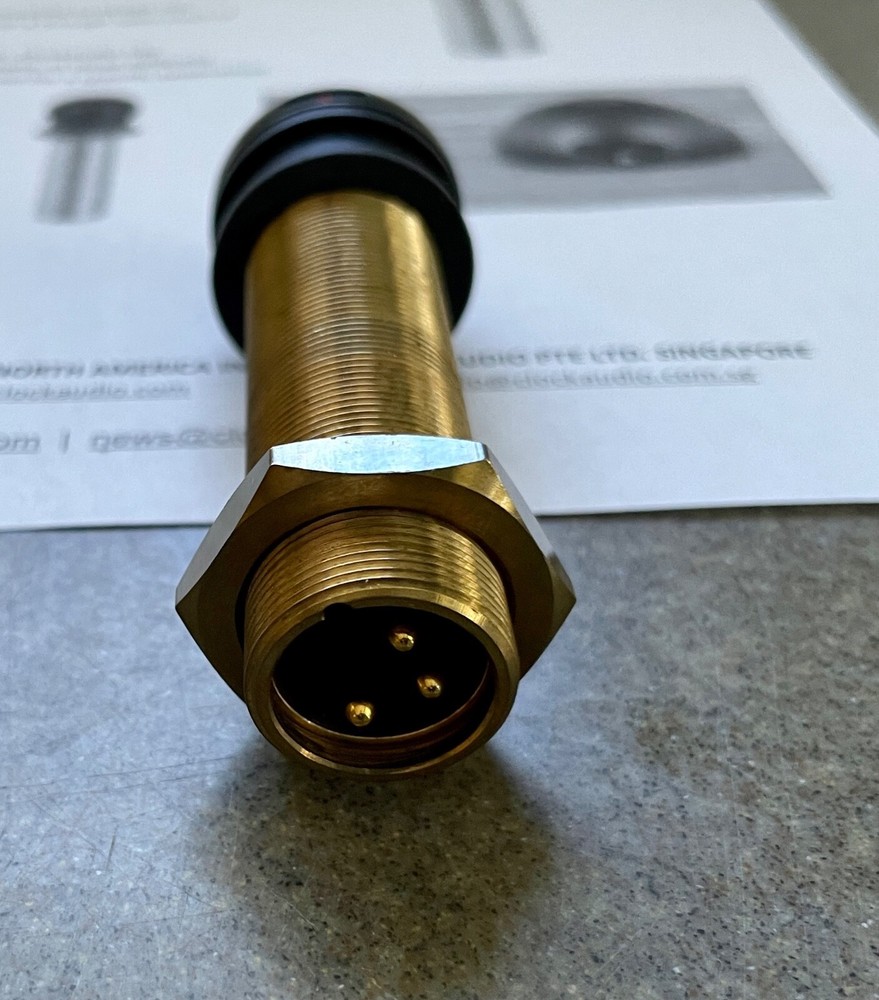 CLOCKAUDIO C012E-RF Desk Cardioid Boundary Layer Microphone Thru Ceiling Mount