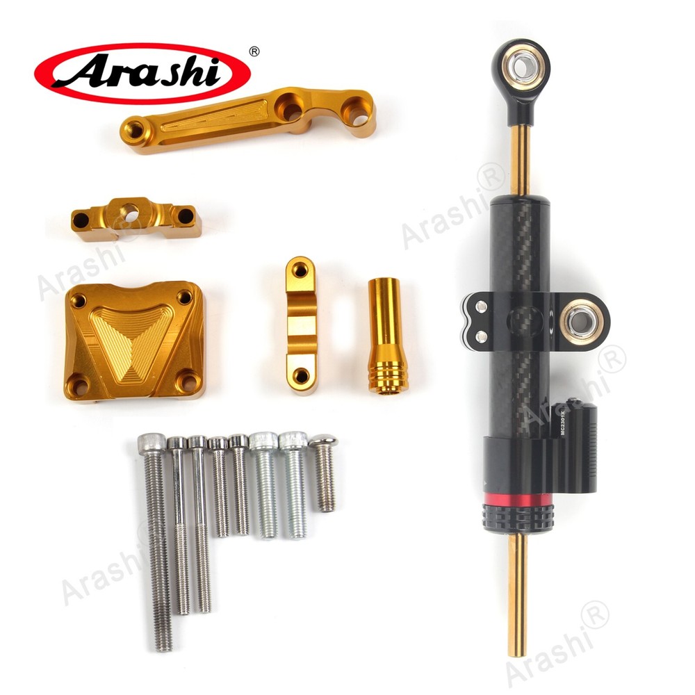 For Kawasaki Ninja300 2013 2014 2015 2016 Steering Damper Stabilizer+Bracket Set