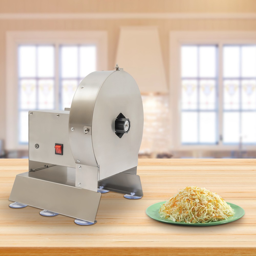 Commercial Potato Slicer Fruit Vegetable Slicing Machine Cabbage Shredder 40W
