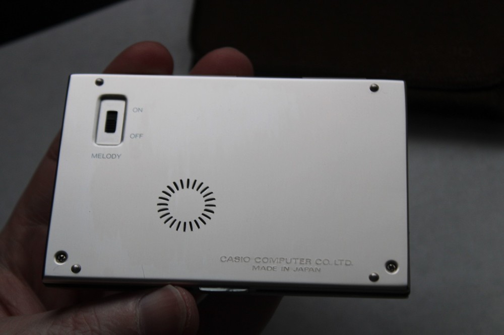 Vintage Casio ML-8 Electrical Calculator/ Watch Handheld