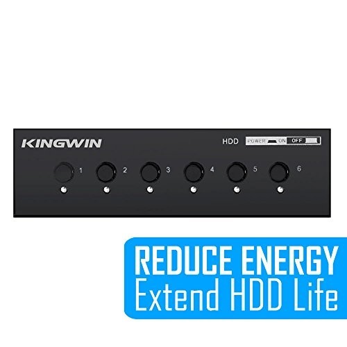 Power Switch Module for 2.5"/3.5" SATA HDD/SSD - Control Up to 6 Drives, Extend