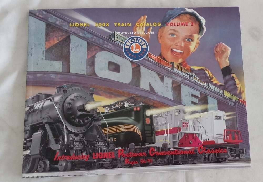 LIONEL 2008  Train Catalog Volume 2  Excellent Condition 140 Pages