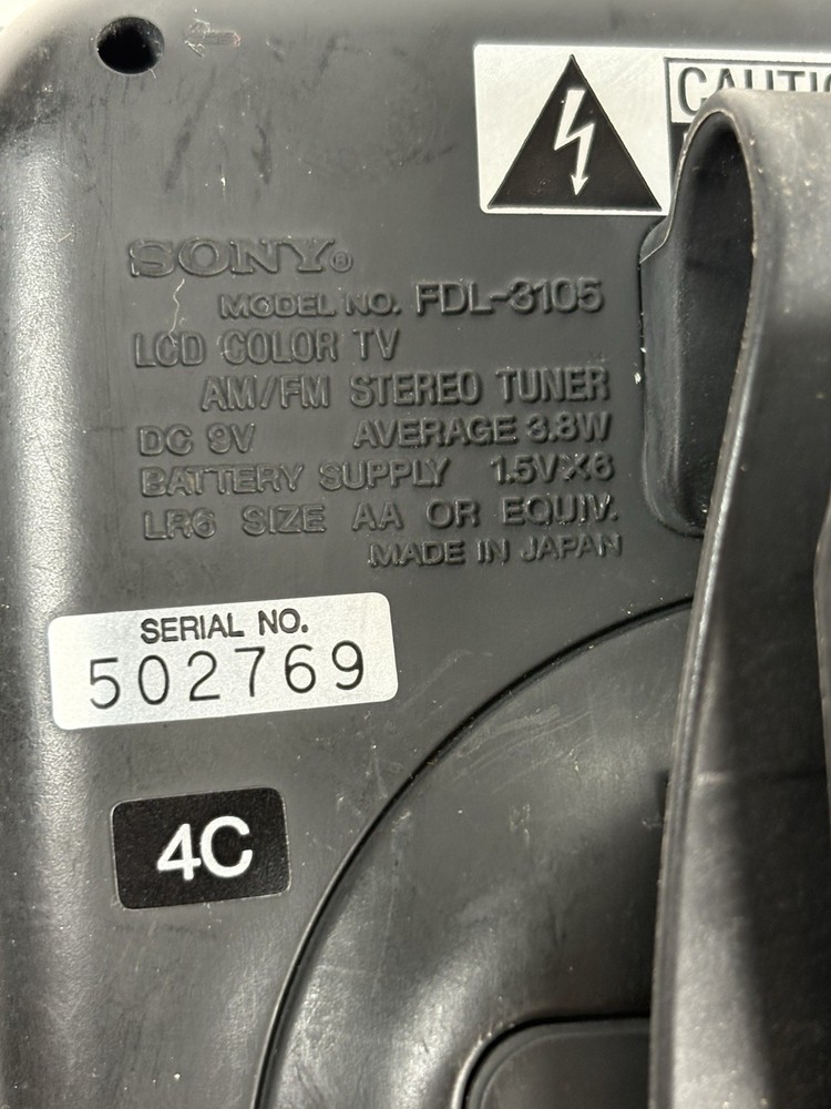 Sony Color Watchman - FDL-3105