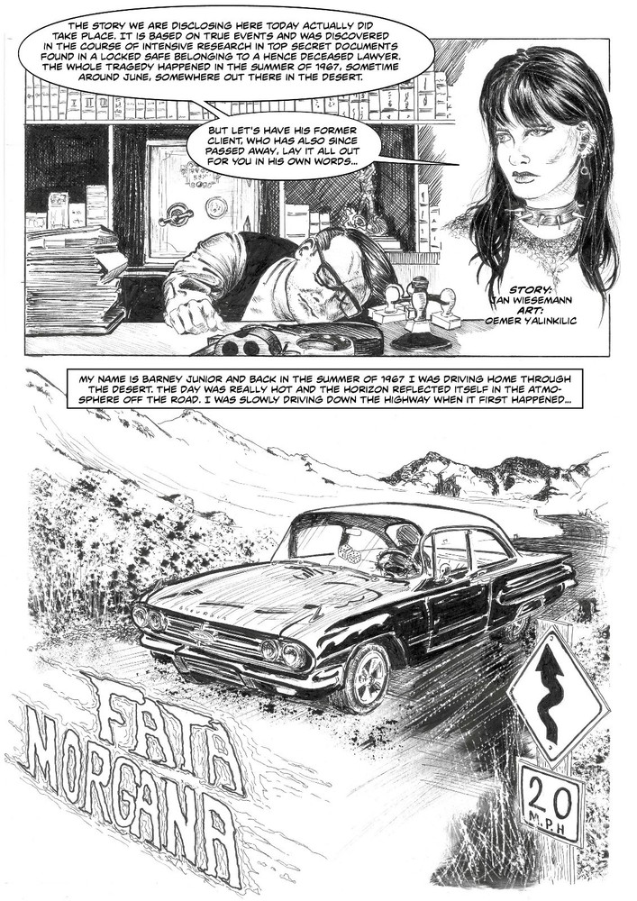 Feral #6 - International issue - Horror Comic - English - include Ester Cardella