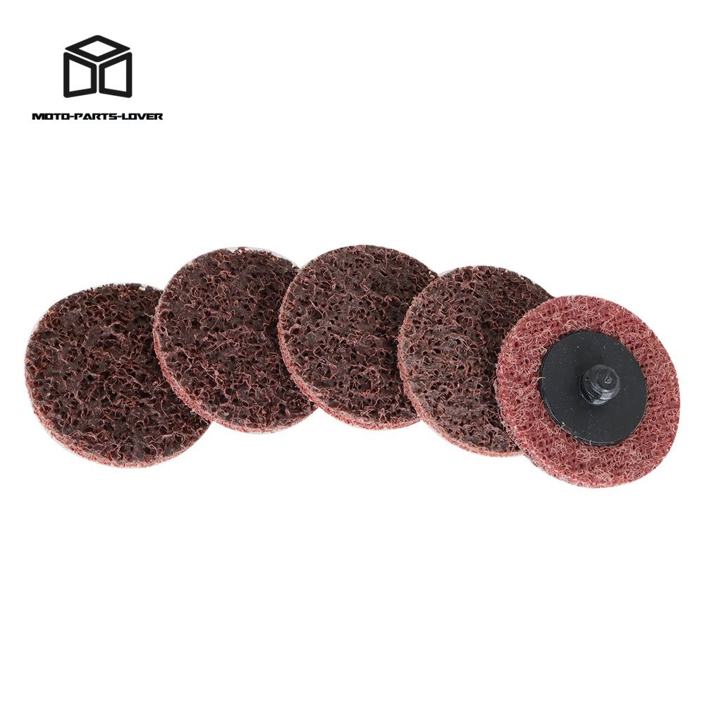 Surface Conditioning Discs Roll Lock Die Grinder Sanding Pads 50Pcs 2" Sanding