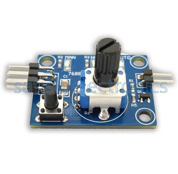 1X Servo Tester 3-Gear Servo Test Module with Indicator Anti-Reverse Connection
