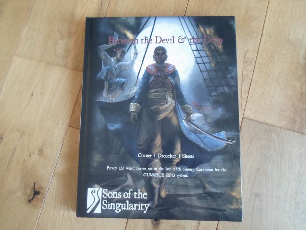 Between the Devil & the Deep Hardback RPG (MINT/NEW)
