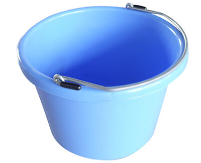 Utility Bucket, Baby Blue Resin, 8-Qts.