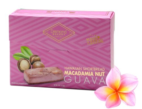 Diamond Bakery Hawaiian Shortbread Macadamia Nut-Guava FRESH