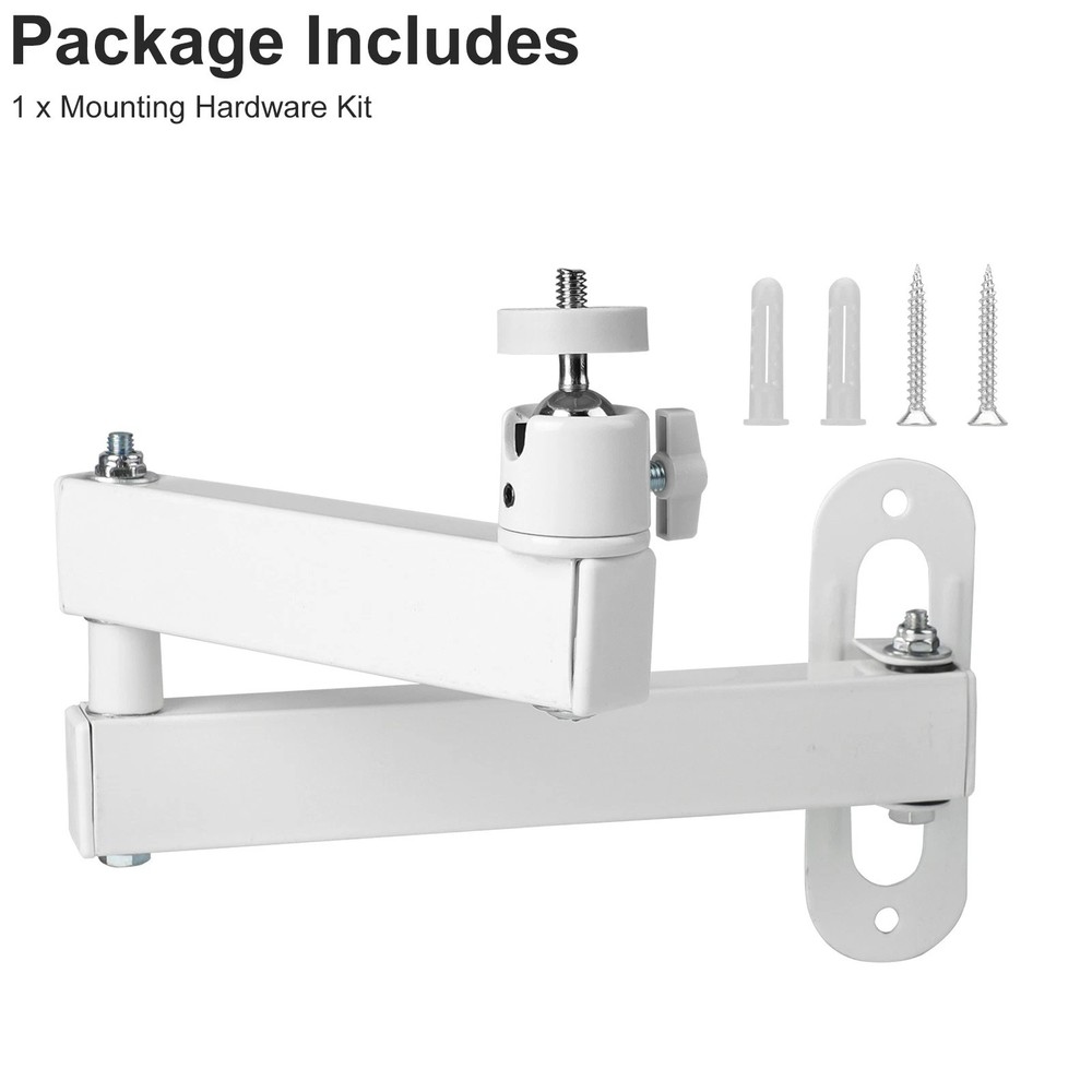 360° Rotating Foldable Bracket for Video Conference Camera Projector Wall Mount