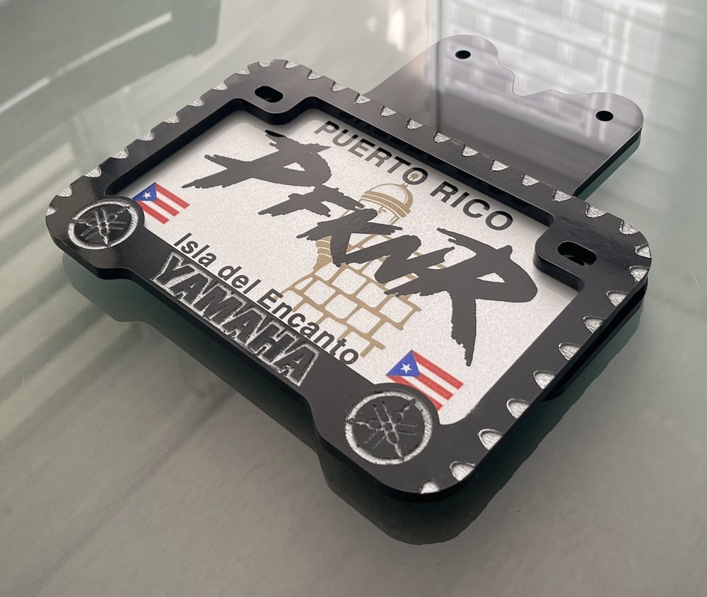YAMAHA BANSHEE Acrylic License Plate kit