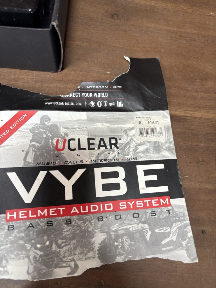 UClear Motion Helmet Communication Audio System - Single Kit
