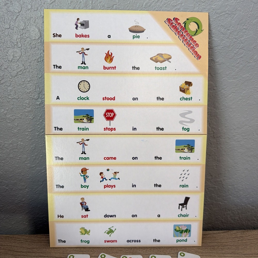 6 Reading Games Junior Learning Compound Words Sight Words Sentence Substitution