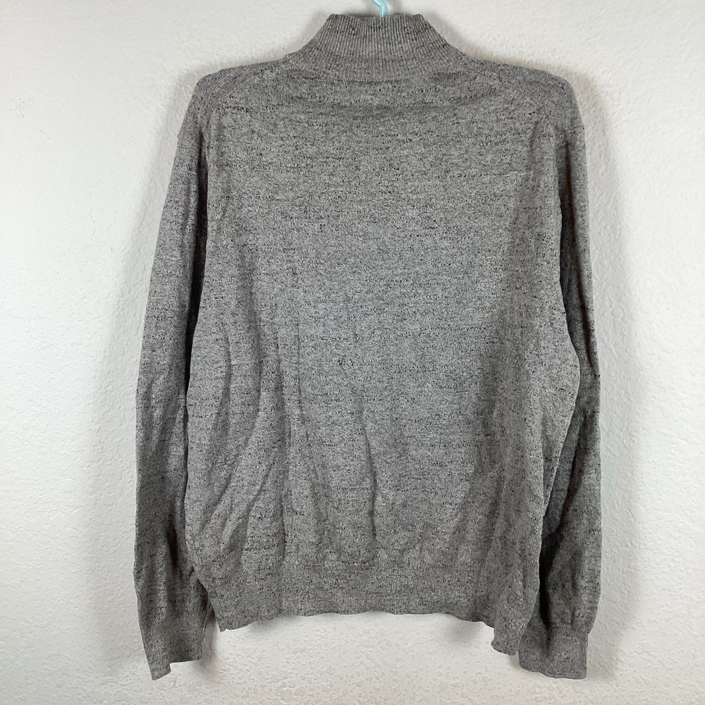 J.Crew Mens Sweater Sz L Large Long Sleeve Solid Soft Pullover Excellent