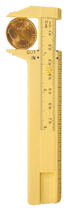 Plastic Coin Pocket Gauge