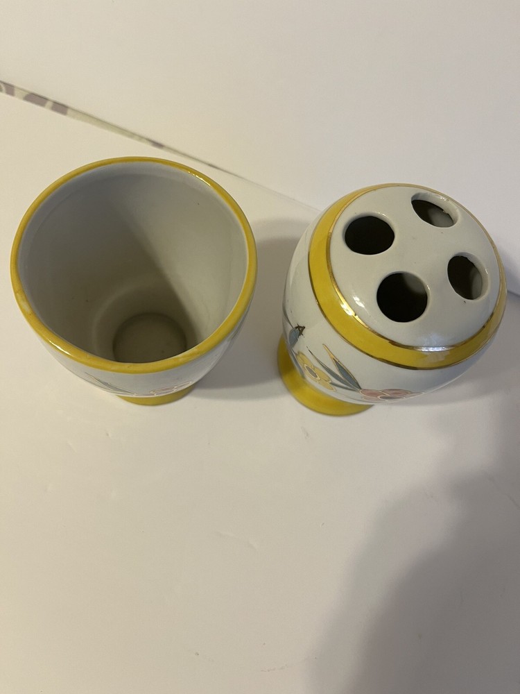 Steven Rhoades Design Toothbrush Holder with Toothpaste Mug
