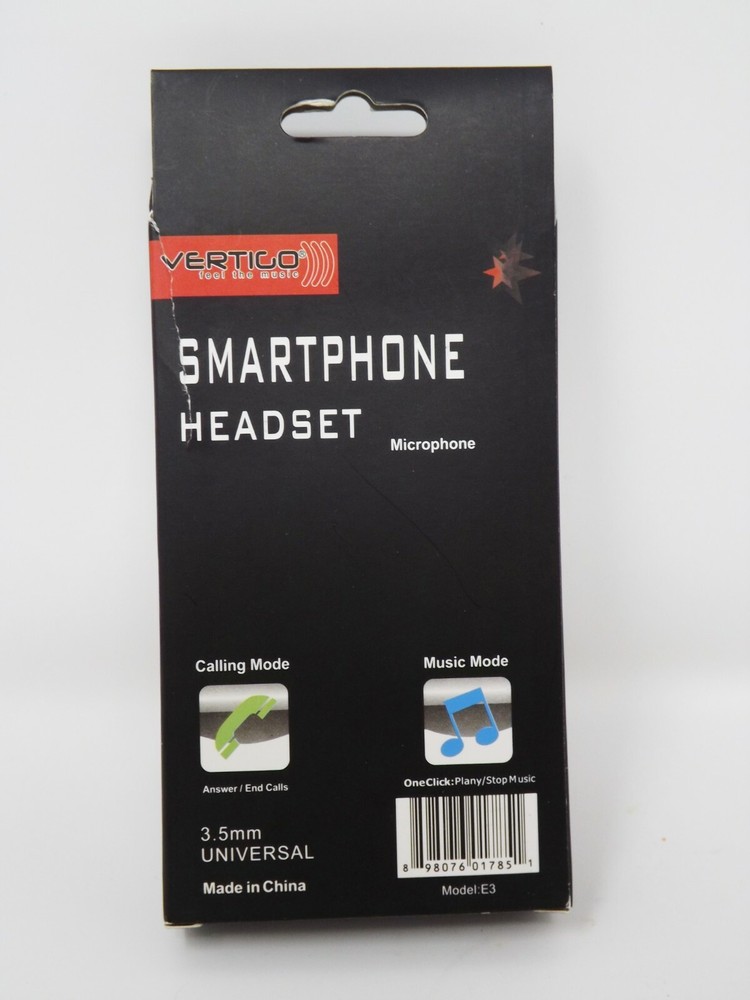 Vertigo Smartphone Headset w/ Microphone