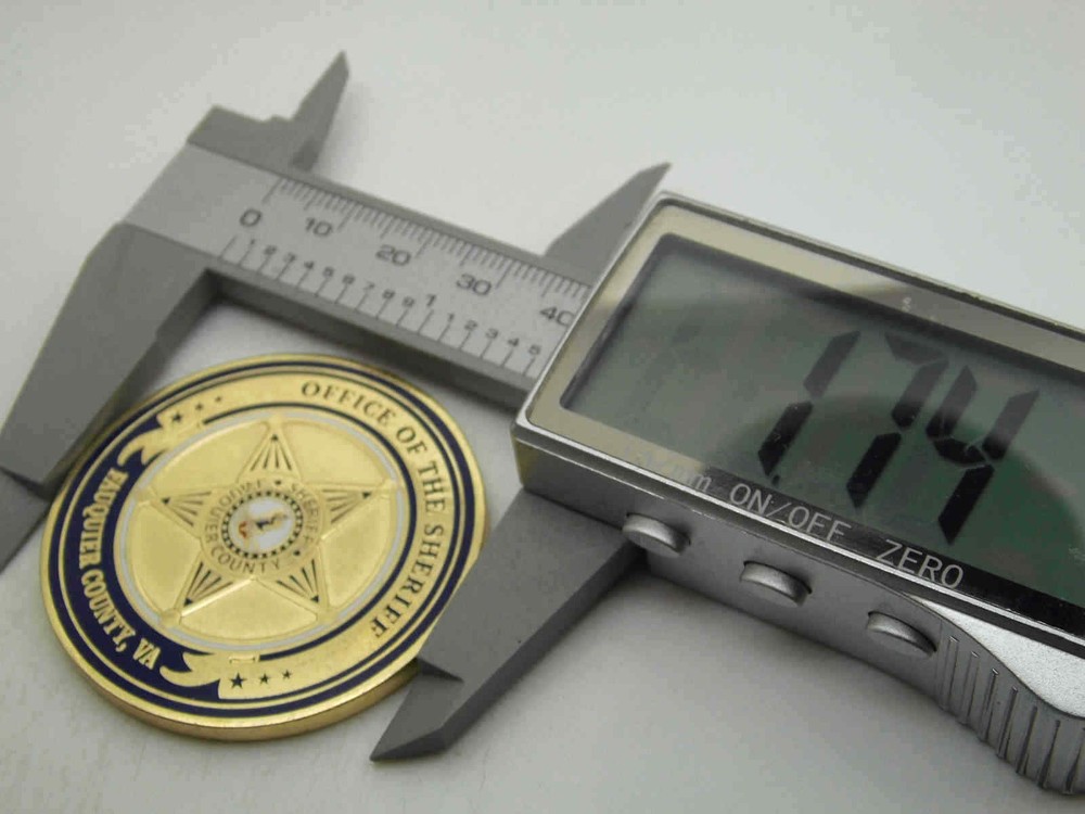 FAUQUIER COUNTY SHERIFF CHALLENGE COIN