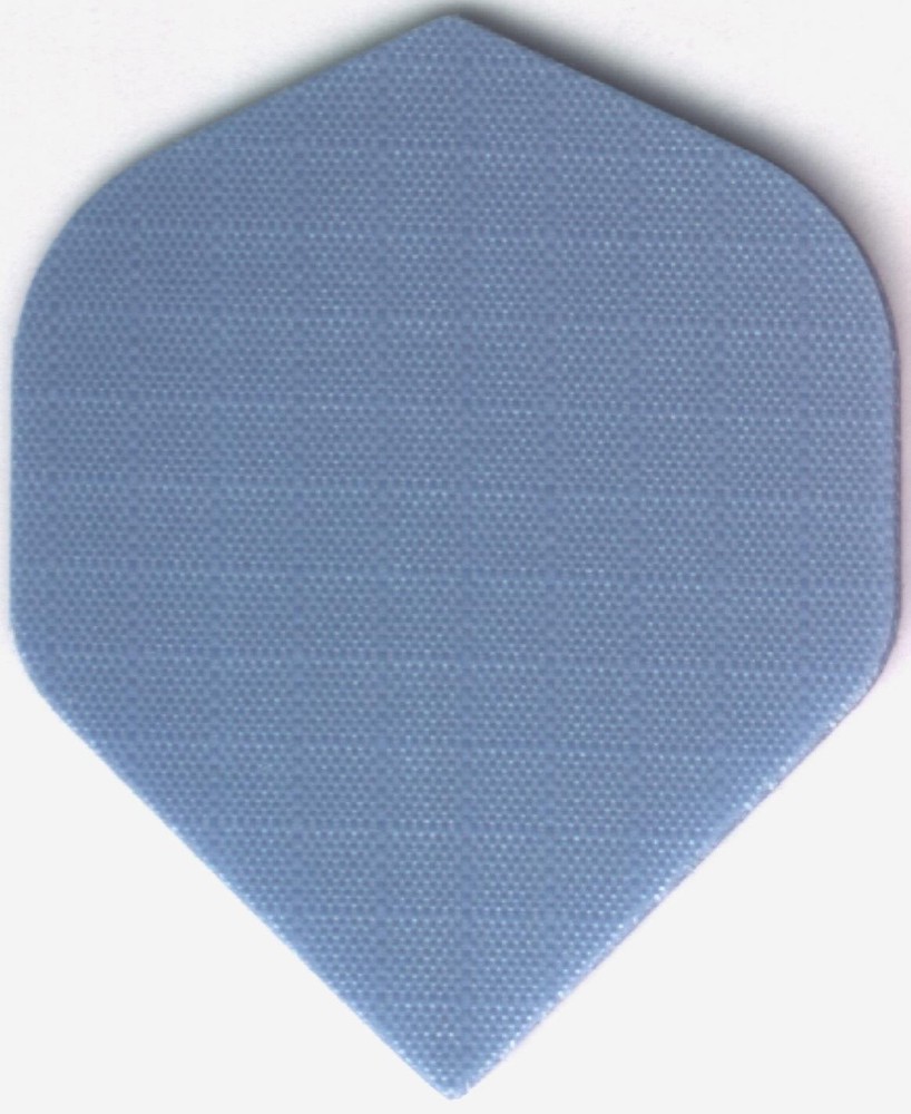 Baby Blue Nylon Dart Flights: 3 per set